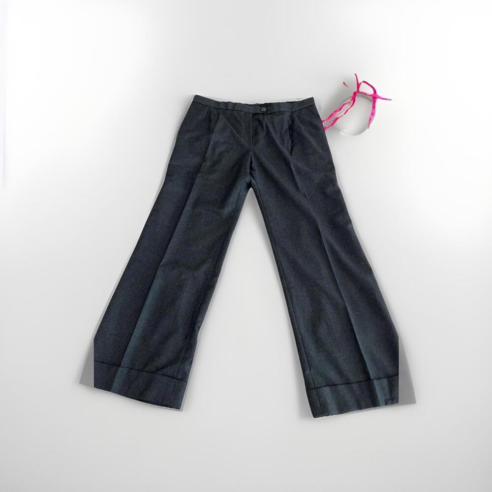 BERNARD ZINS LADIES WOOL CASHMERE DRESS PANTS SIZE 16 MADE IN FRANCE
